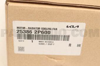 Hyundai / KIA 253862P600 MOTOR-RADIATOR COOLI