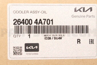 Hyundai / KIA 264004A701 COOLER ASSY-OIL