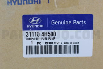 Hyundai / KIA 311104H500 COMPLETE-FUEL PUMP
