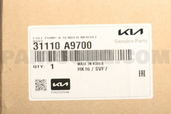 Hyundai / KIA 31110A9700 FUEL PUMP & SENDER MODULE ASSY