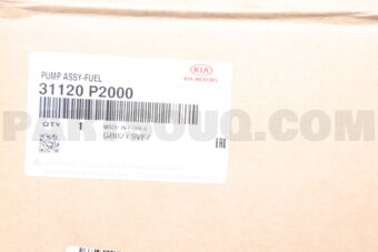 Hyundai / KIA 31120P2000 PUMP ASSY-FUEL