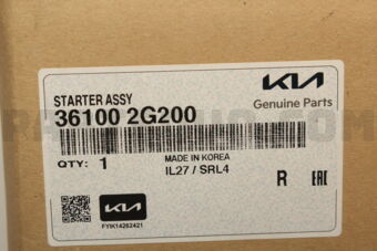Hyundai / KIA 361002G200 STARTER ASSY