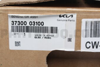 Hyundai / KIA 3730003100 GENERATOR ASSY