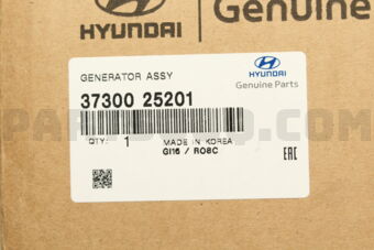 Hyundai / KIA 3730025201 GENERATOR ASSY