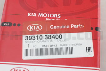 Hyundai / KIA 3931038400 SENSOR-CRANKSHAFT ANGLE