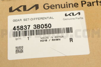 Hyundai / KIA 458373B050 GEAR SET-DIFFERENTIAL