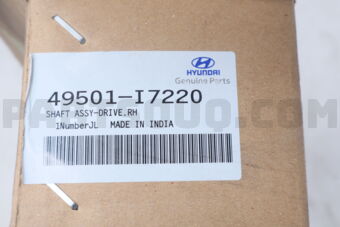 Hyundai / KIA 49501I7220 SHAFT ASSY-DRIVE,RH