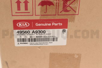 Hyundai / KIA 49560A9300 BEARINGBRACKET&SH