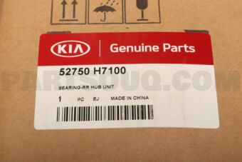 Hyundai / KIA 52750H7100 BEARING-RR HUB UNIT