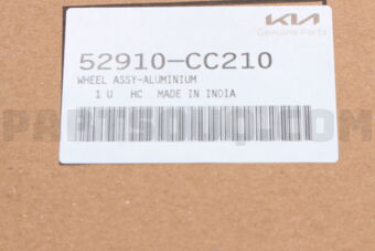 Hyundai / KIA 52910CC210 WHEEL ASSY-ALUMINIUM