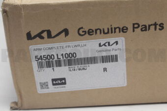 Hyundai / KIA 54500L1000 ARM COMPLETE-FR LWR,LH