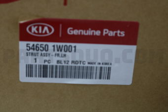Hyundai / KIA 546501W001 STRUT ASSY-FR LH