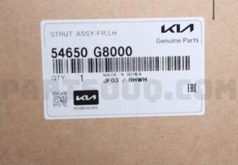Hyundai / KIA 54650G8000 STRUT ASSY-FR,LH