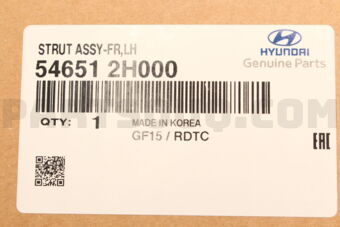 Hyundai / KIA 546512H000 STRUT ASSY-FR LH