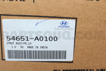 Hyundai / KIA 54651A0100 STRUT ASSY-FR,LH (W/O OIL)