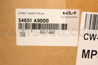 Hyundai / KIA 54651A9000 STRUT ASSY-FR,LH