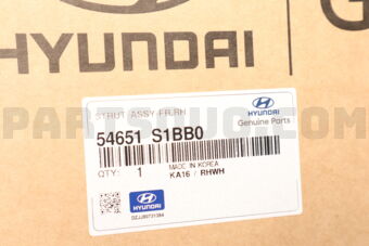 Hyundai / KIA 54651S1BB0 STRUT ASSY-FR,RH