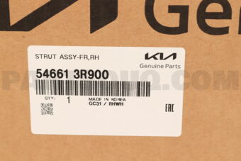 Hyundai / KIA 546613R900 STRUT ASSY-FR,RH
