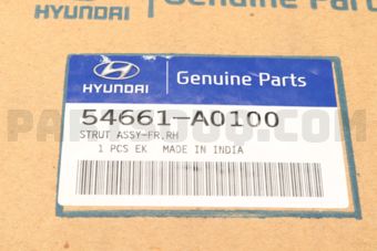 Hyundai / KIA 54661A0100 STRUT ASSY-FR,RH (W/O OIL)
