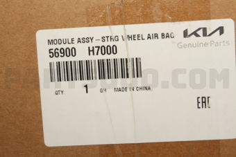 Hyundai / KIA 56900H7000 MODULE ASSY-STRG WHEEL AIR BAG