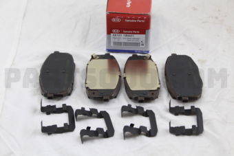 Hyundai / KIA 581011MA01 PAD KIT-FR DISC BRAKE