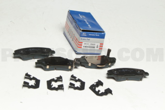 Hyundai / KIA 581011RA00 PAD KIT-FR DISC BRAKE
