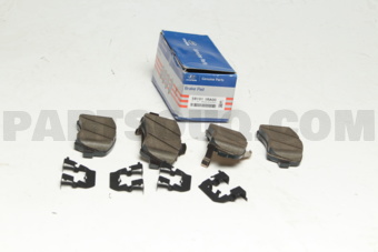 Hyundai / KIA 581011RA00 PAD KIT-FR DISC BRAKE