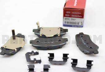 Hyundai / KIA 581011RA01 PAD KIT-FR DISC BRAK