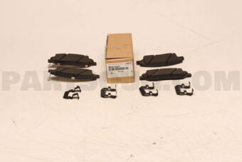 Hyundai / KIA 581012JA11 PAD KIT-FR DISC BRAKE