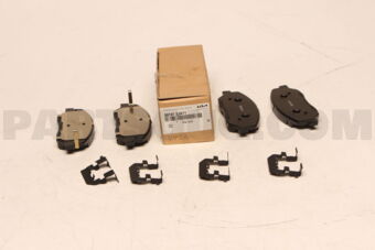 Hyundai / KIA 581012JA11 PAD KIT-FR DISC BRAKE