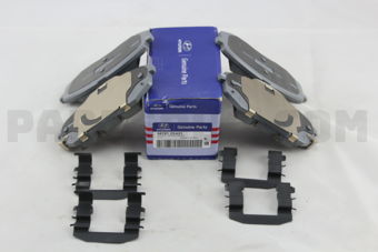 Hyundai / KIA 581012SA51 PAD KIT-FR DISC BRAK