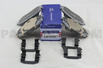 Hyundai / KIA 581012SA51 PAD KIT-FR DISC BRAK