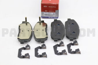Hyundai / KIA 581012WA00 PAD KIT-FRONT DISC BRAKE