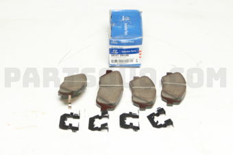 Hyundai / KIA 581012WA40 PAD KIT-FRONT DISC BRAKE