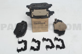 Hyundai / KIA 581013QA50 PAD KIT-FR DISC BRAKE