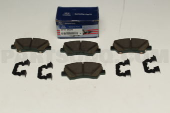 Hyundai / KIA 581013XA20 PAD KIT-FR DISC BRAKE