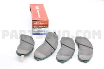 Hyundai / KIA 581014EB01 PAD KIT-FRONT DISC BRAKE