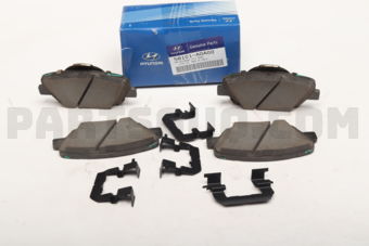 Hyundai / KIA 58101A0A00 PAD KIT-FRONT DISC BRAKE