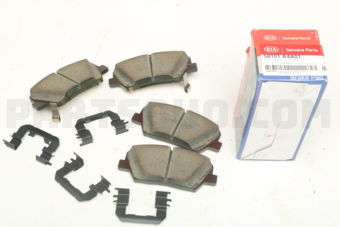Hyundai / KIA 58101A4A01 PAD KIT-FRONT DISC BRAKE