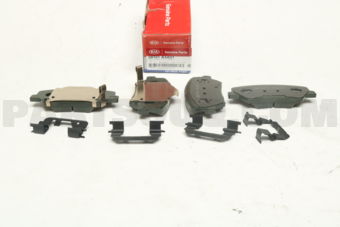 Hyundai / KIA 58101A4A01 PAD KIT-FRONT DISC BRAKE