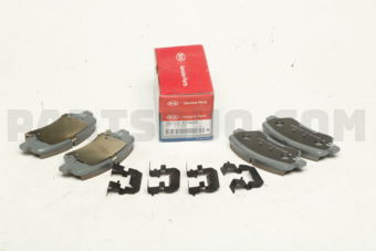 Hyundai / KIA 58101A7A00 PAD KIT-FR DISC BRAK