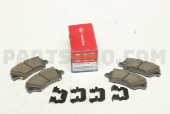Hyundai / KIA 58101A7A00 PAD KIT-FR DISC BRAK