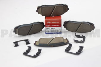 Hyundai / KIA 58101A9A10 PAD KIT-FRONT DISC B
