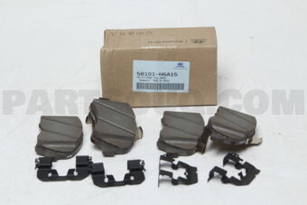 Hyundai / KIA 58101H6A15 PAD KIT-FRONT DISC BRAKE