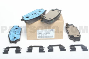 Hyundai / KIA 58101K3A00 PAD KIT-FRONT DISC BRAKE