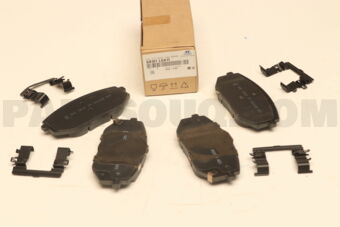 Hyundai / KIA 58101L0A11 PADKIT-FRONTDISCB