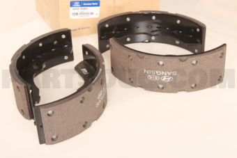 Hyundai / KIA 5830545A63 SHOE & LINING KIT-BRAKE