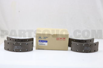 Hyundai / KIA 583055KA20 SHOE & LINING KIT-BRAKE