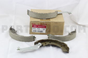 Hyundai / KIA 58350H9A00 SHOE&LININGKIT-RR
