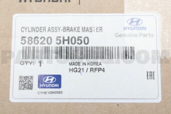 Hyundai / KIA 586205H050 CYLINDER ASSY-BRAKE MASTER